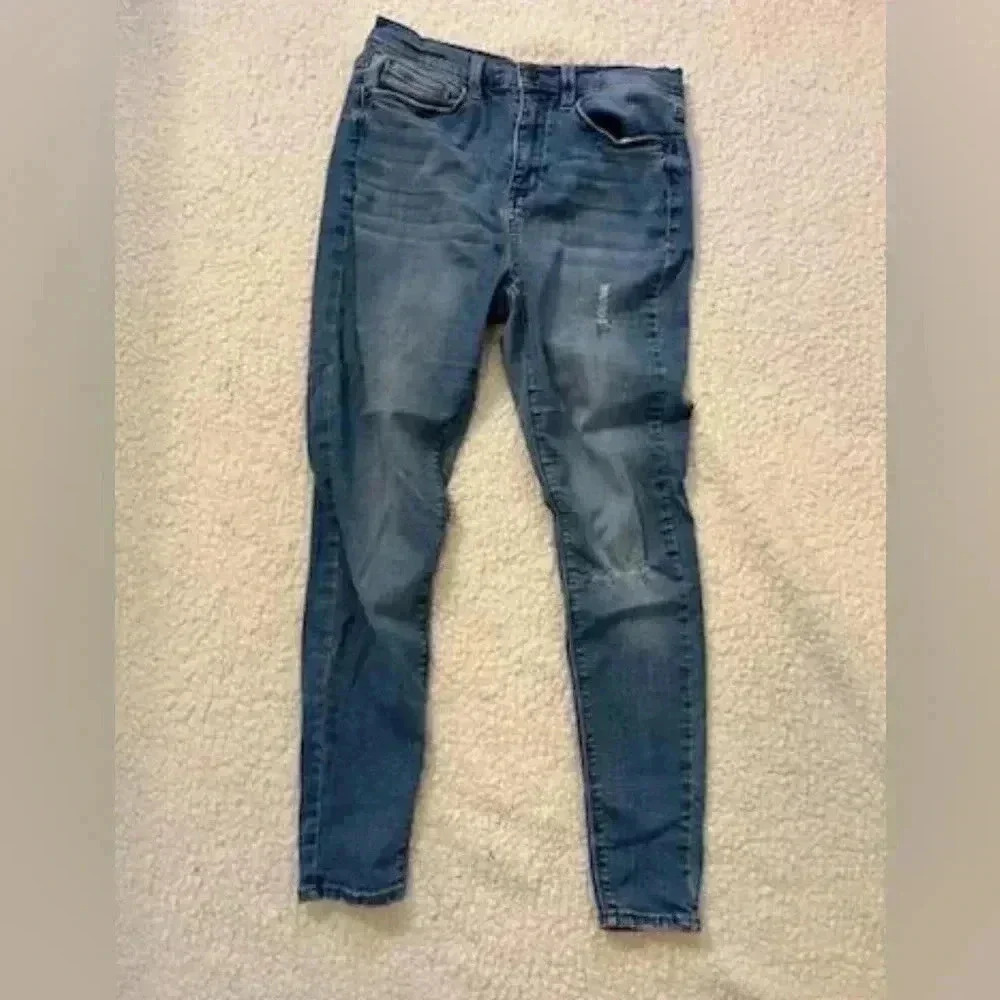 Mudd FLX stretch high rise jegging, sz 7 - Picture 2 of 7